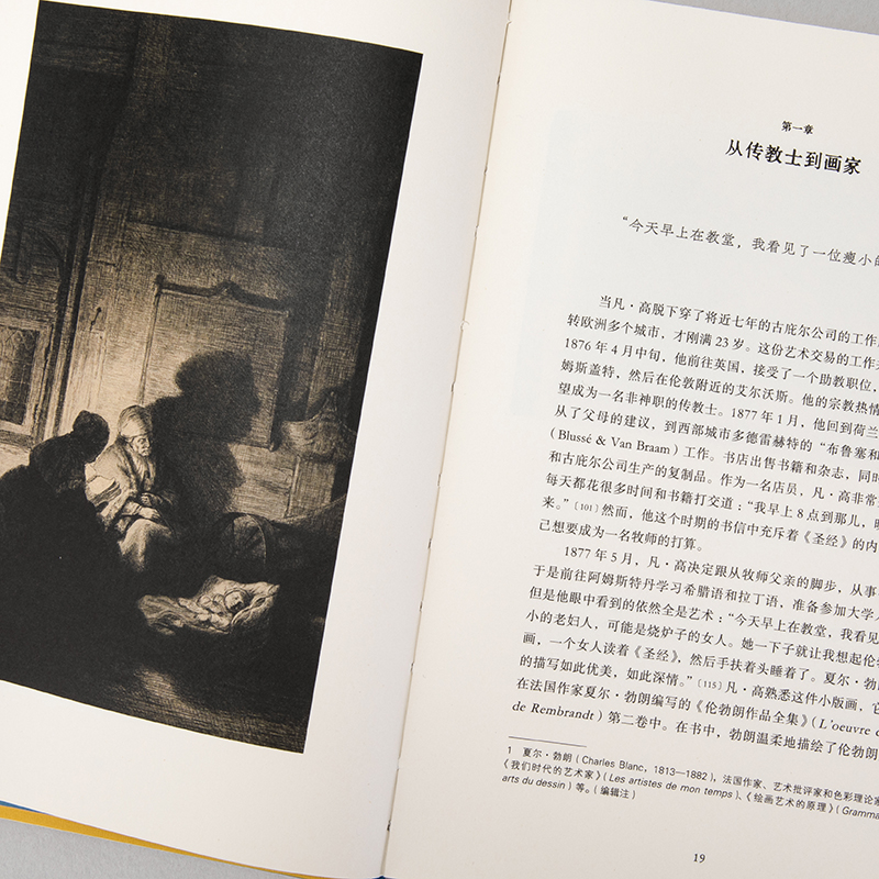 [正版] 我为书狂 凡·高的私人阅读史 精装 从903封书信中爬梳凡高的阅读轨迹 一段私人阅读史 倒映一位画家丰高清大图