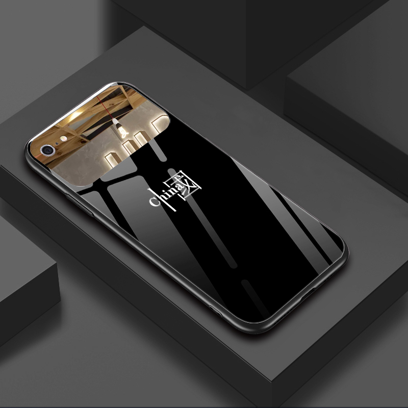 创意个性文字适用于iphone6s手机壳男女情侣款日韩潮防摔6s保护套时尚