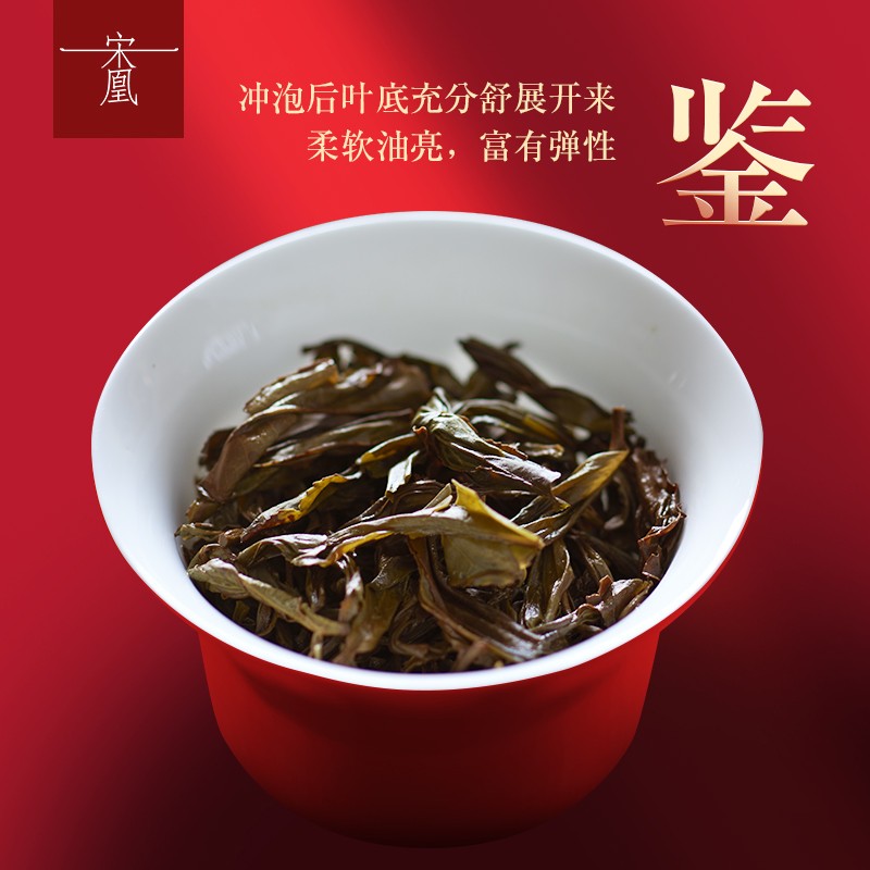 宋凰 单枞茶高山乌龙茶 春茶广东潮州凤凰单丛茶罐装礼盒150g 金韵单丛红茶高清大图