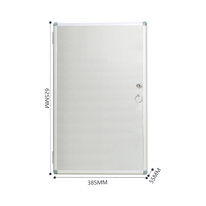 臻远ZY3112025 铝合金钥匙箱壁挂钥匙柜钥匙管理箱 96位高清大图