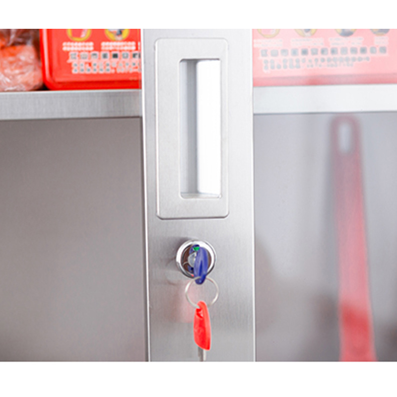 汉诺鑫威304不锈钢消防装备柜室外用微型消防柜消防站消防器材应急器材柜201双门1800*900*400