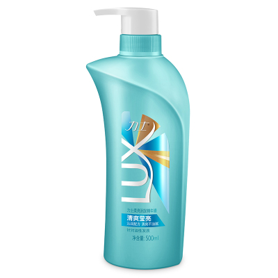 力士(Lux)护发素 清爽莹亮 柔亮润发精华素500ml[联合利华]