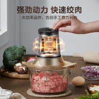 苏泊尔(SUPOR)绞肉机家用多功能大容量 碎菜机搅肉机食品级杯体 搅拌机不锈钢机头 料理机搅拌机JR05