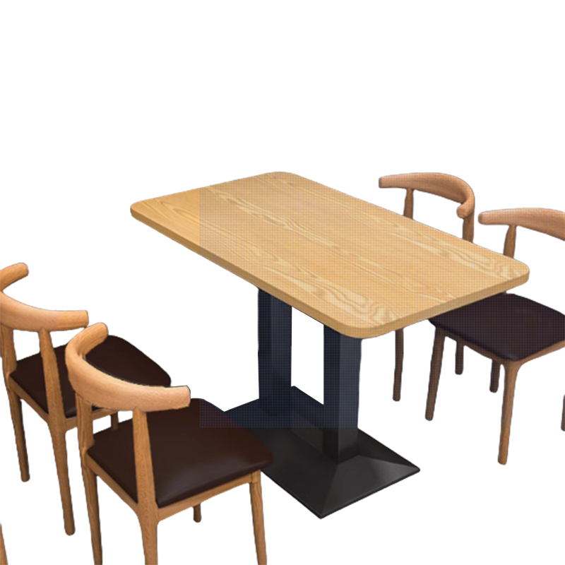 以雅以南 餐桌4椅120*60cm/套高清大图