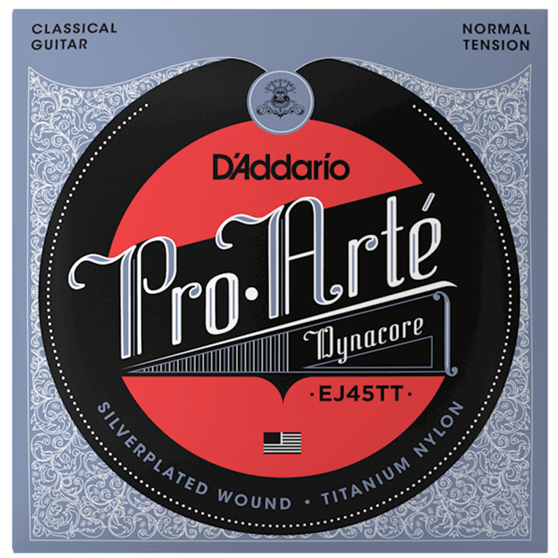 达达里奥(D’Addario) EJ45TT美国进口古典吉他琴弦 复合高音钛弦芯套弦 标准张力