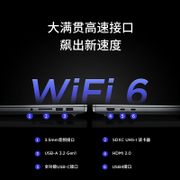 联想(Lenovo)小新Pro14锐龙版14英寸轻薄笔记本电脑(R7-8745H 24G 1T 2.8K 120Hz OLED)鸽子灰