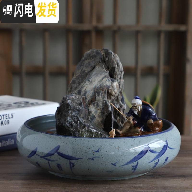 三维工匠简约无孔水培容器铜钱碗莲一叶莲塔竹巴西木特大号水仙花盆陶瓷 18031-2纯白无孔 大花盆容器高清大图