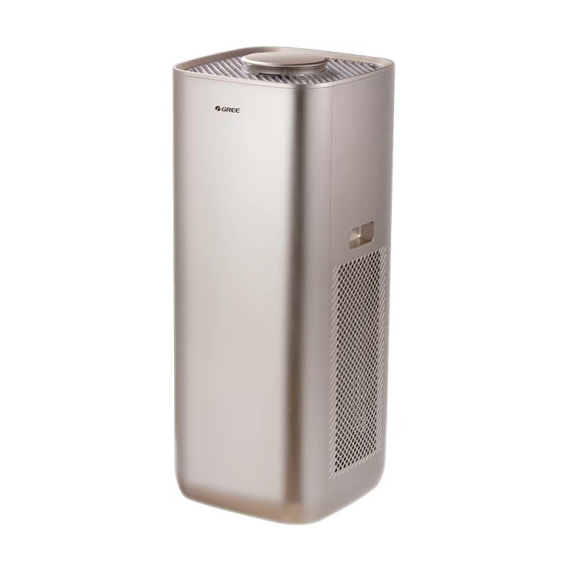 格力(GREE)空气净化器 家用除细菌滤除PM2.5异味 智能WIFI 操控KJ520G-A01/U雅香槟金高清大图