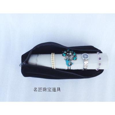 外黑内灰手镯包 透明首饰收纳袋pvc防氧化珠宝耳饰品项链手镯密封装耳环的小袋子