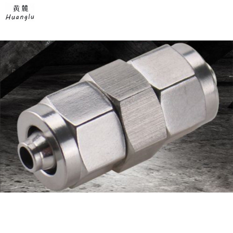 黄麓 高压气管接头 不锈钢 G1/2-φ12*8 个 多用工具 耐用便携实用多功能高清大图
