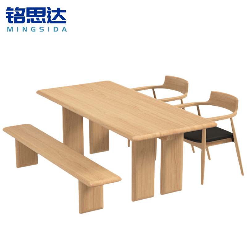 铭 思 达 实 木餐桌高清大图