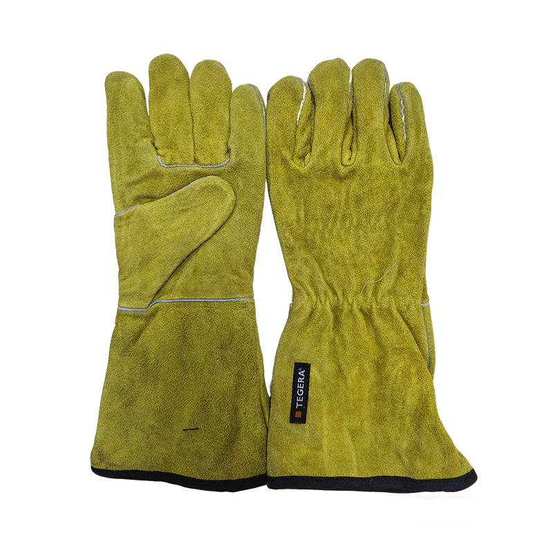 新动力火车 棉电焊手套 长款 副高清大图