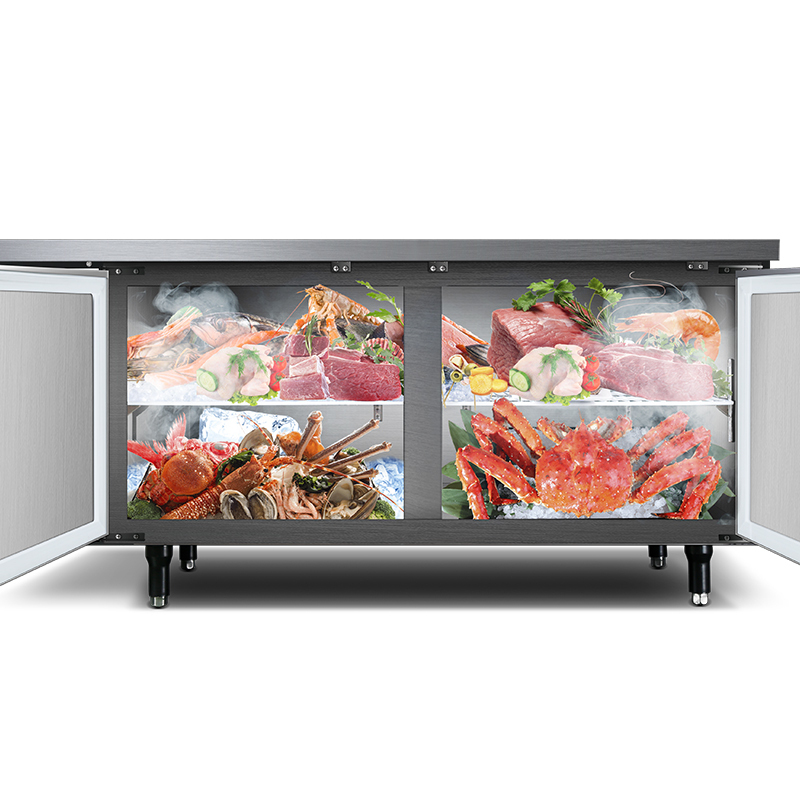 星星(XINGX) 310升 厨房操作台 商用冷冻工作台 不锈钢操作台 机械控温 全冷冻工作台 TD-368Y高清大图