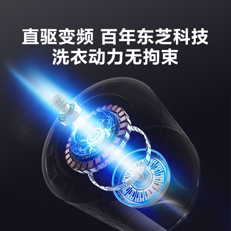 美的(Midea)10公斤全自动直驱变频智能滚筒洗衣机 好直驱选美的 智能家电 MG100V90WIADY