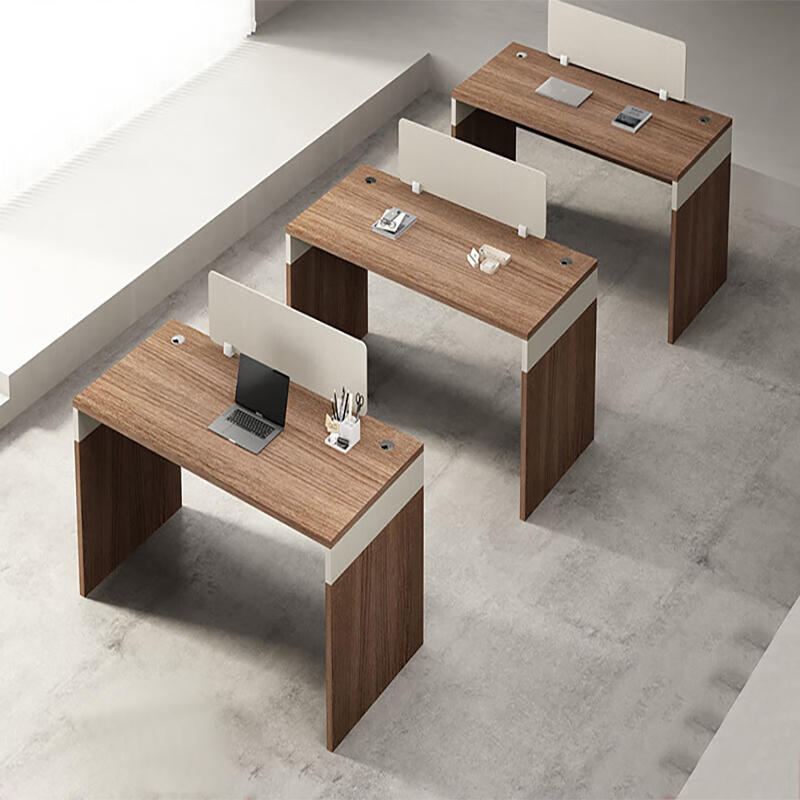 豫众诺 隔断办公桌 1400*600*750mm 张高清大图