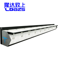 隆达致上LD159-9监控操作台机柜监控中心机房安防电脑监控台调度台接警台指挥席工作台桌工位定制做