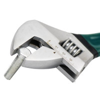 世达(SATA)工具沾塑活动扳手活口扳手活络扳手大开口扳子10