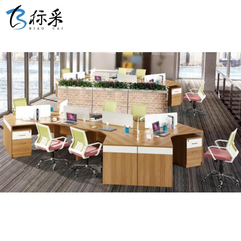 （标采）办公家具 屏风办公桌 简约现代屏风电脑桌职员桌
