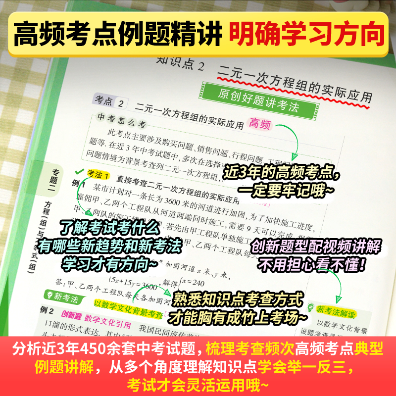 道法 初中通用 [正版]2024基础知识初中小四门必背知识点七八九年级语文道法数学英语物理化学政治历史地理生物知识清单中高清大图