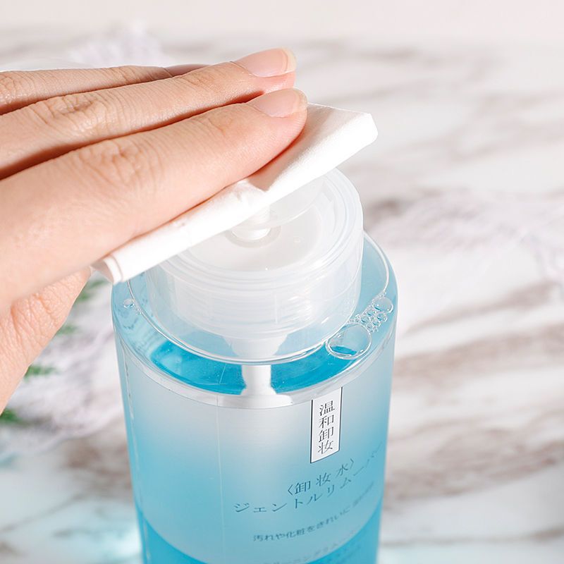 海洋诗韵卸妆液 按压卸妆水学生玻尿酸植物卸妆液卸妆棉无刺激眼部唇