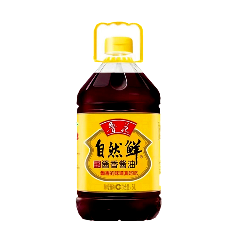 鲁花自然鲜酱香酱油5L 新老包装随机