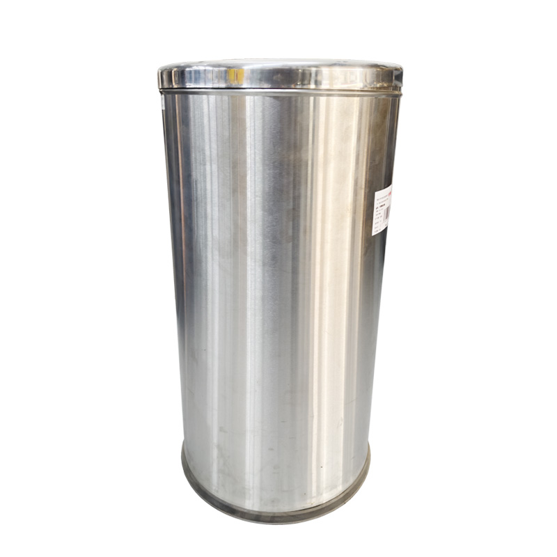 炯毅 垃圾桶垃圾篓厨房办公区纸篓 不锈钢垃圾桶 83cm*48cm 个