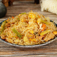 凡秀色新竹米粉炒粉方便粉自煮干粉休闲美味速食整箱800g