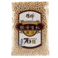 德伟有机黄豆400g 东北新大豆天然优质豆浆豆可发芽非转基因食品