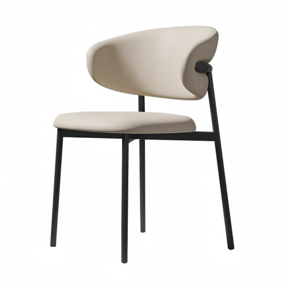 烁恒 椅子米白把高清大图