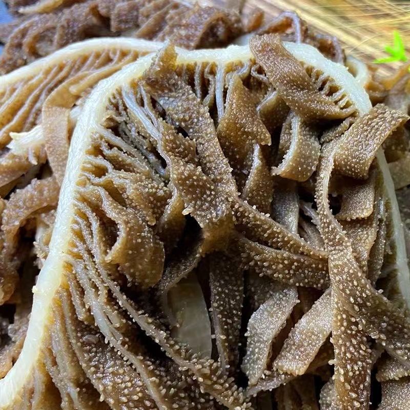 新鲜带底板整个黑白毛肚批发5斤商用黑牛肚牛百叶大叶片火锅食材黑