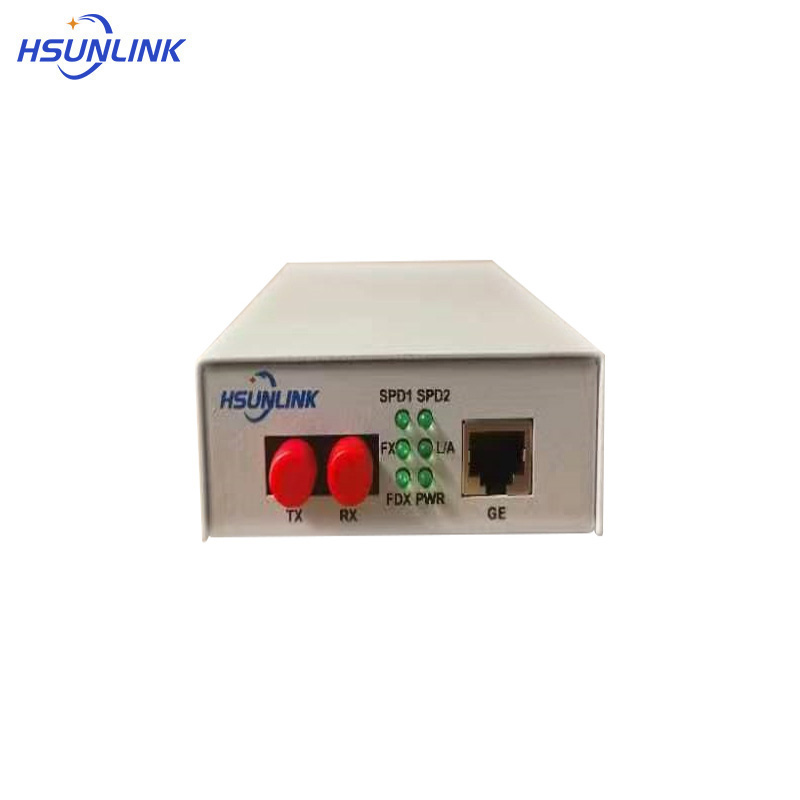 HSUNLINK 千兆光纤收发器 HS 1000SC60 台
