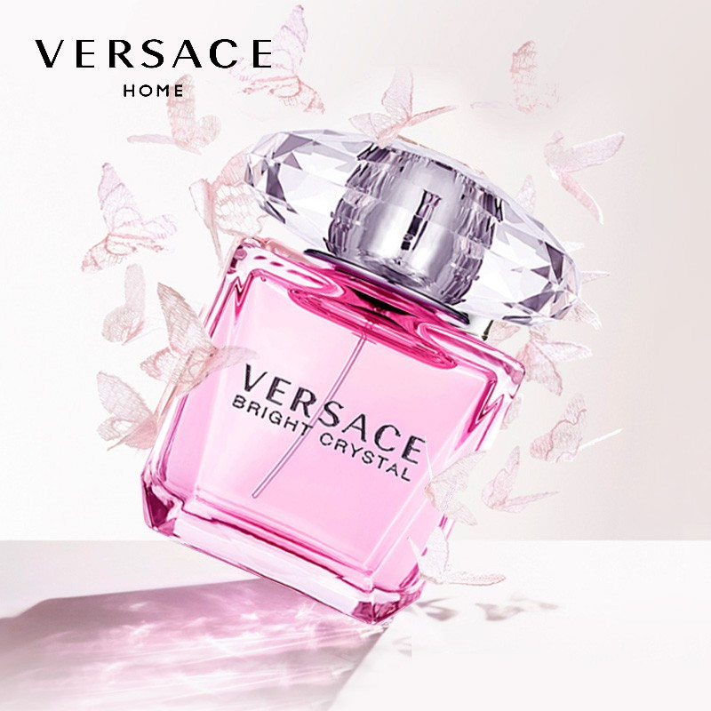 VERSACE 范思哲 香恋水晶淡香水粉钻女士淡香 清甜果香少女魅力30ml