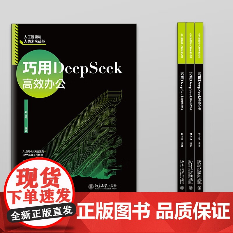 巧用DeepSeek高效办公 刘力铭 编著 计算机与互联网高清大图