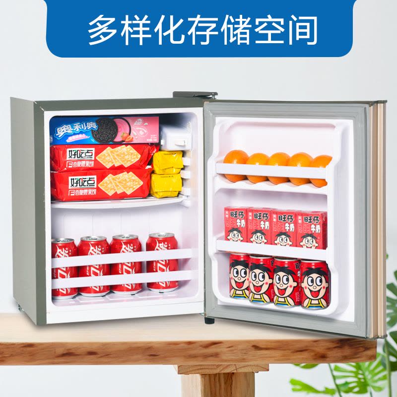 香雪海 小冰箱 单门全冷藏冰箱家用小型 一级能效电冰箱 迷你小型节能 租房 宿舍冰箱 29S108E 银色图片