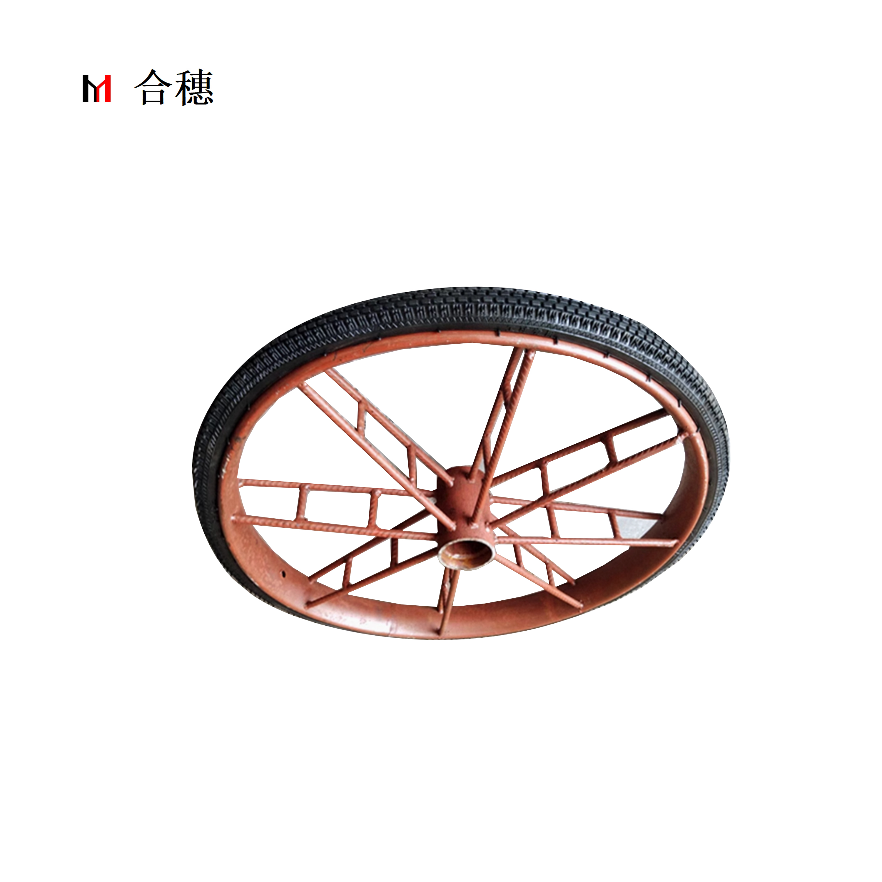 合穗斗车轮对带轮轴 HS-LD-001(65*4.5cm)一套高清大图