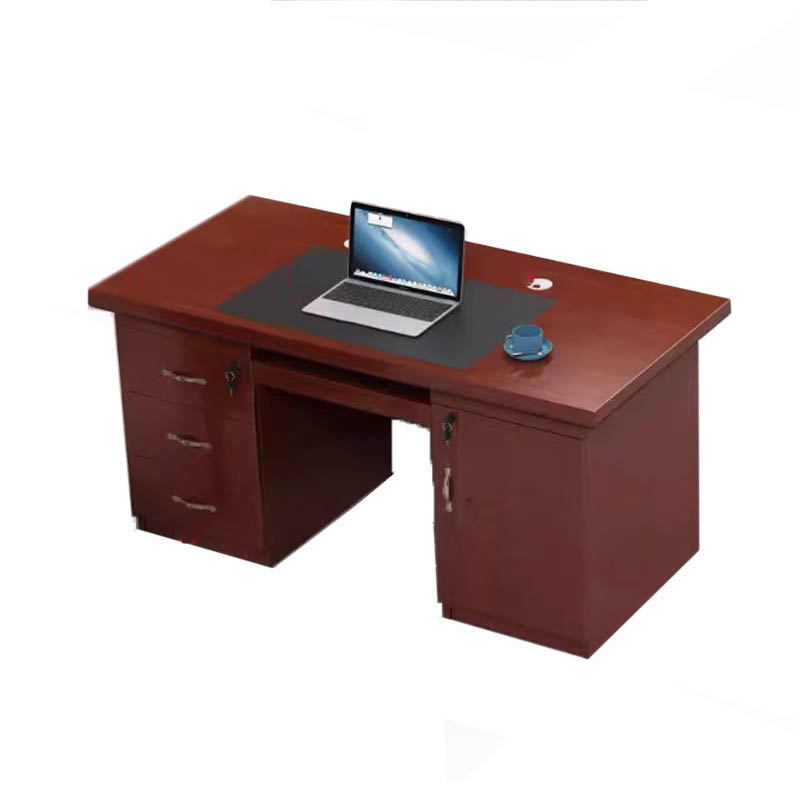 帝德龙现代简约办公桌单人职员桌BG9 1400*700*760mm高清大图