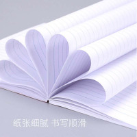得力 7651 笔记本记事本软面抄加厚简约手账本文具批发 A5-40页-5本装