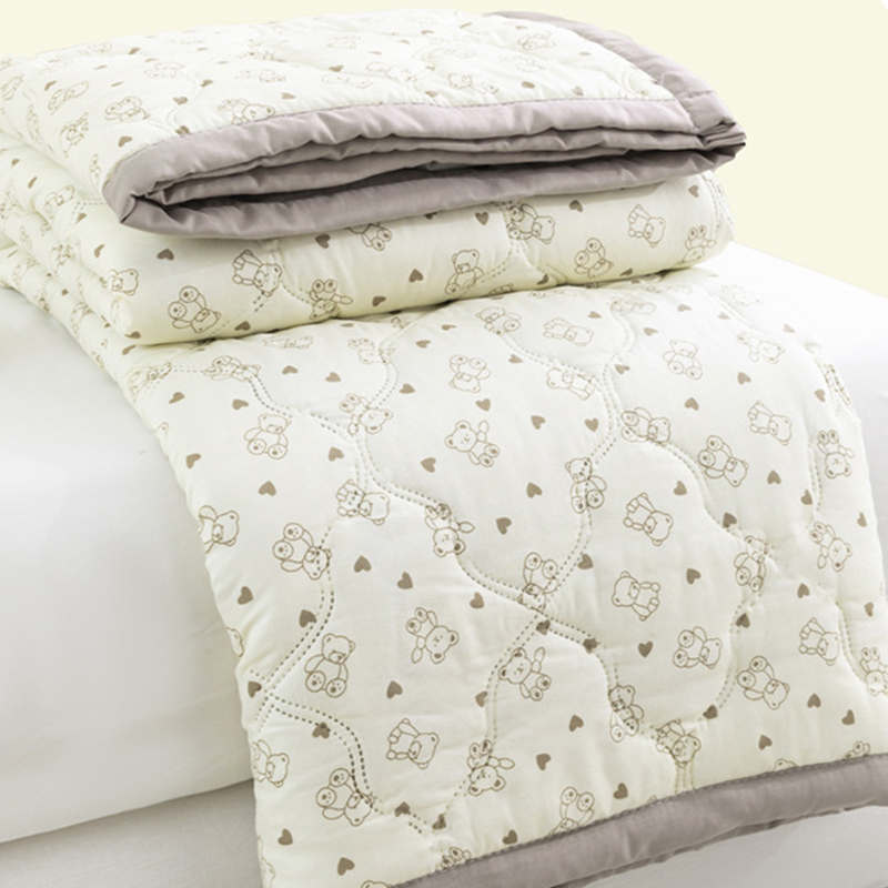 万山宏业 水洗棉夏凉被空调被子 PZ-019 条高清大图