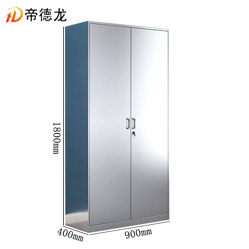 帝德龙不锈钢文件柜资料档案柜WJ2 900*400*1800mm高清大图