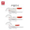 双立人 刀具套装Now S自磨刀架5件套54350-015-722