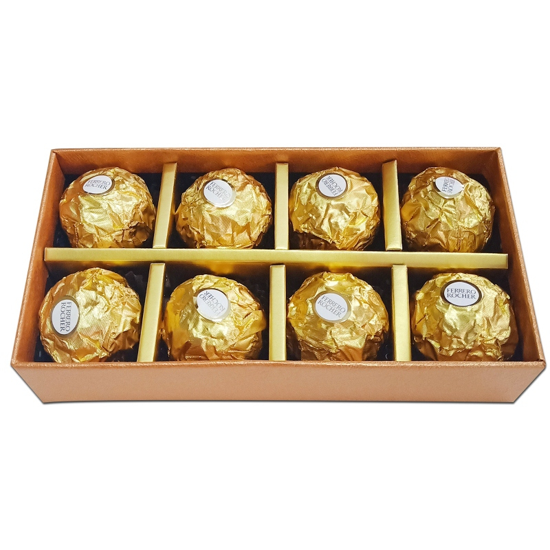 ferrero费列罗榛果巧克力蝴蝶结礼盒装送礼费列罗巧克力8颗