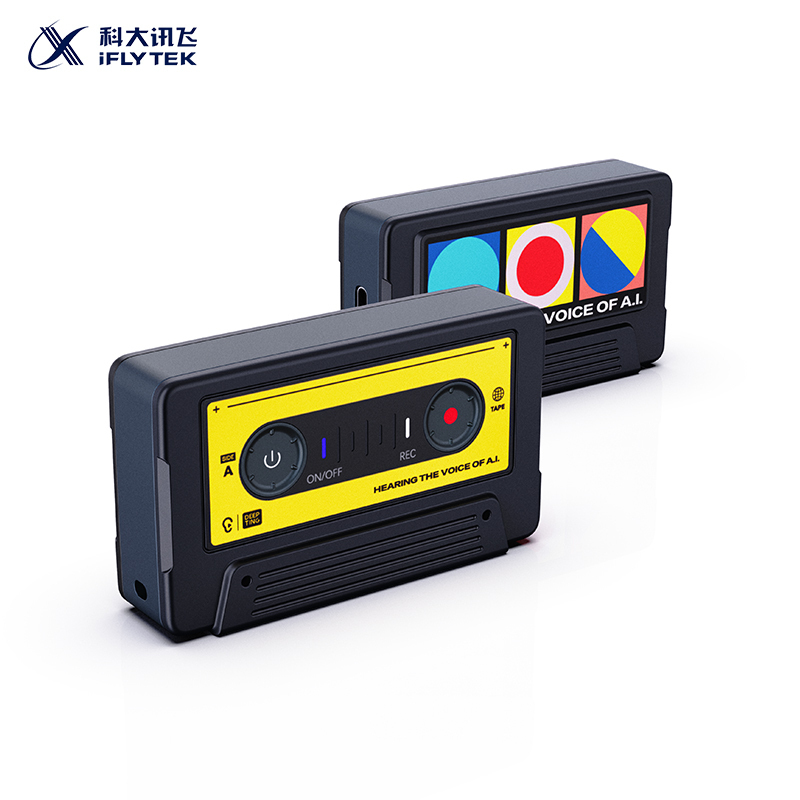 科大讯飞(iFLYTEK)讯飞AI智能录音笔A1专业高清降噪会议录音转文字录音器学生翻译笔 32G+10云存储-黑色