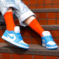Air Jordan 1 Retro Low AJ1 UNC 复刻 北卡蓝 女士休闲运动低帮篮球鞋