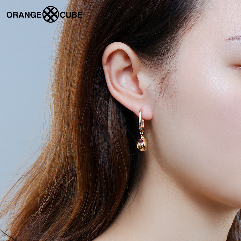 澳洲orangecube秘境森林系列耳饰女士穿搭个性雨滴潮流气质饰品