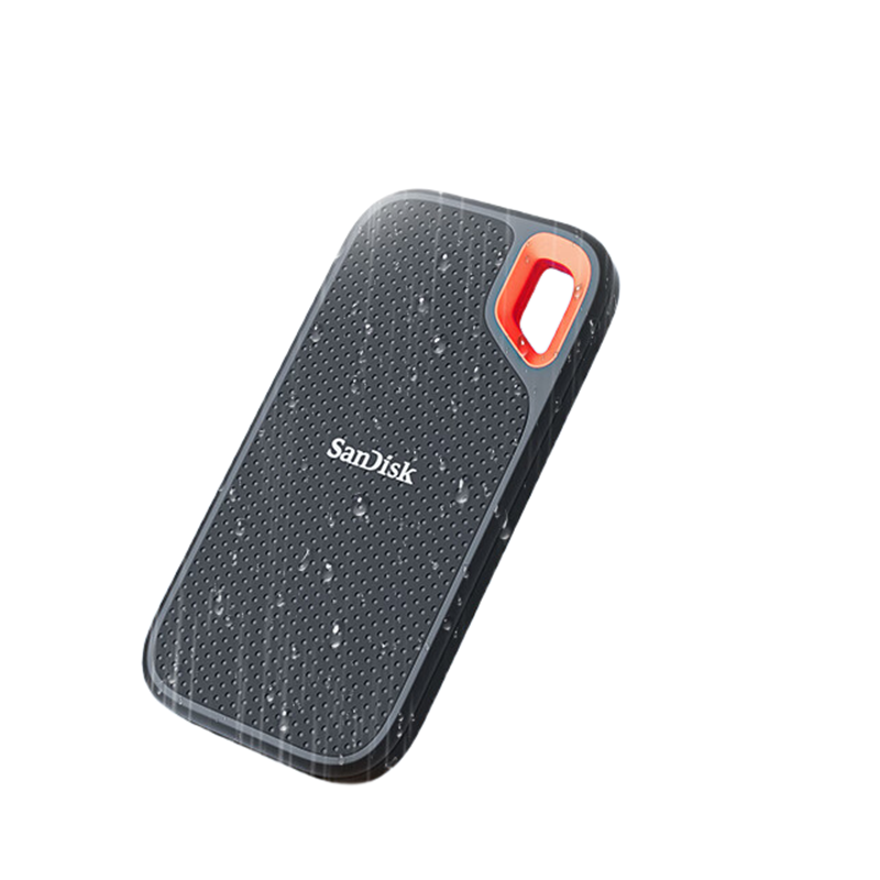 闪迪 U盘1TBSSD固态存储星空黑3.0高速读写+支持加密 1000GB 1块高清大图