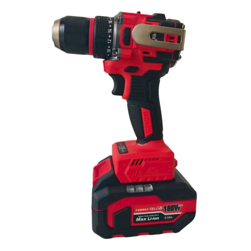 联岚工业级充电式10mm锂电手电钻电动起子手枪钻/套高清大图