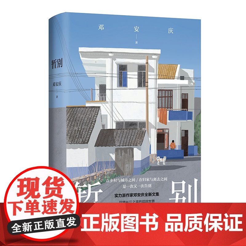 暂别 收录26幅温暖影像 全彩印刷 实力青年作家豆瓣大V邓安庆全新散文集 真挚书写游子返乡路记录乡土与亲情质朴家信译林正高清大图