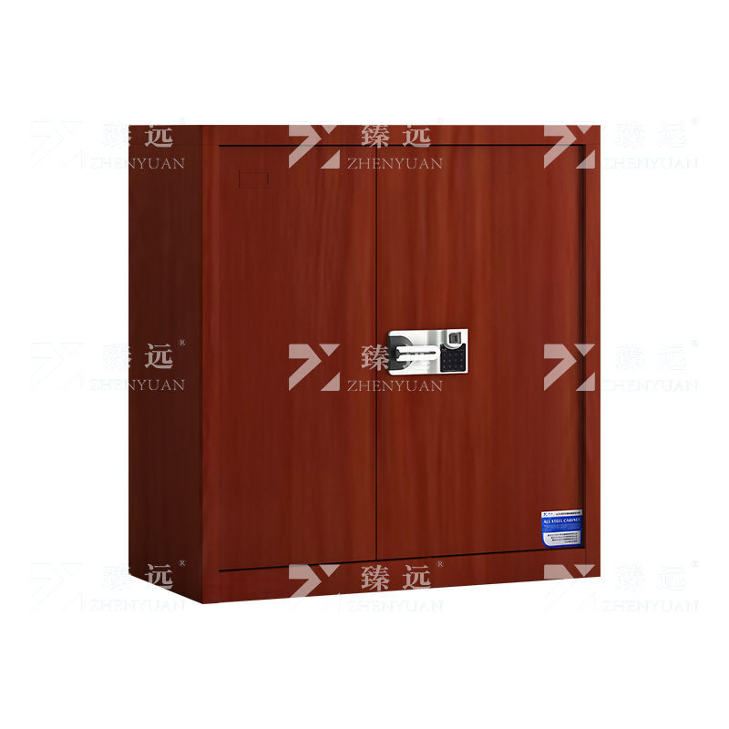 臻远 ZYJJ-80059 保密柜 红木纹单节智能指纹密码锁 长900*宽420*高960 单位:1台