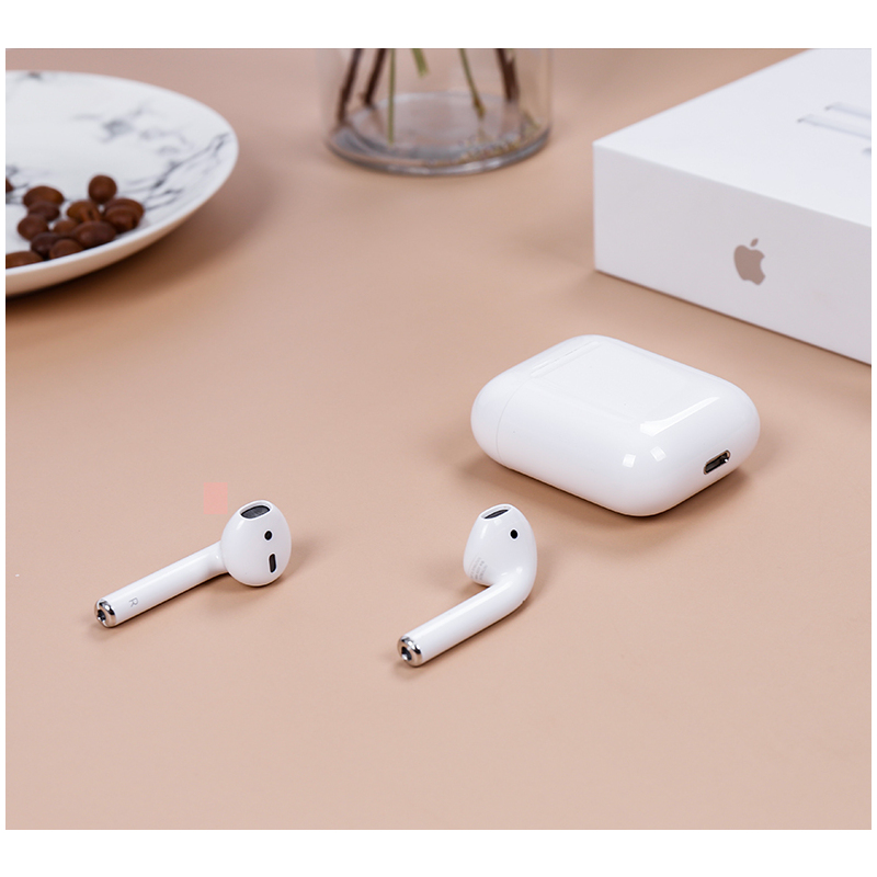apple苹果airpods2代配充电盒苹果无线蓝牙耳机iphonexs11pro