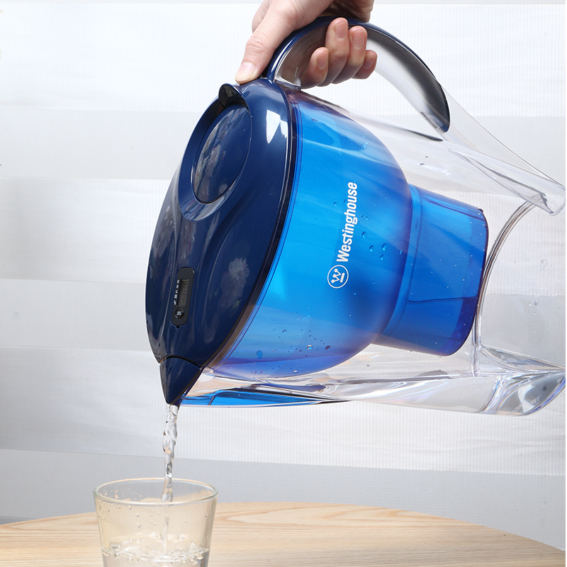 西屋(Westinghouse) 过滤净水器 家用滤水壶 净水壶 3.5L宝蓝色 滤水壶WT-B02高清大图